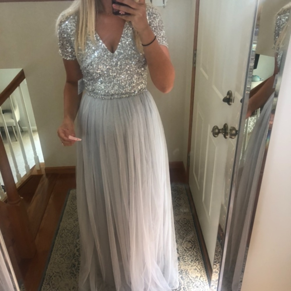 ASOS Maya Deluxe Sequin maxi dress